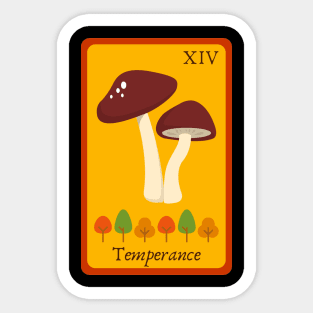 Autumn Tarot - Temperance Sticker